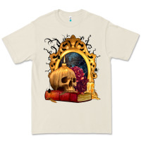 Halloween Skull Candles And Roses Premium Tee | Teevron