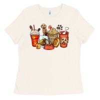 Bone labradoodle coffee cups Ladies Tee - Zillion Design Studio