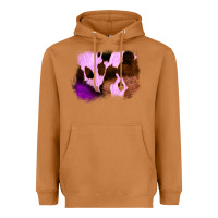 Meerkat Purple Western Wood Cowhide Frame Heavyweight Hoodie - Bettercallsaul