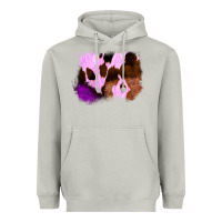 Moon Dust Purple Western Wood Cowhide Frame Heavyweight Hoodie - Bettercallsaul