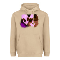 Mushroom Purple Western Wood Cowhide Frame Heavyweight Hoodie - Bettercallsaul