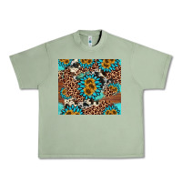 Oil Green gemstone sunflower Urban Heavy Tee - AdoDesignShop