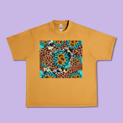 Gemstone Sunflower Urban Heavy Tee Designed By Adodesignshop