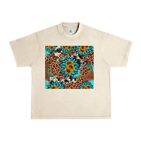 Sandshell gemstone sunflower Urban Heavy Tee - AdoDesignShop