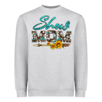 Show Mom Aztec Cowhide Sunflower And Arrow Heavyweight Sweatshirt | Teevron