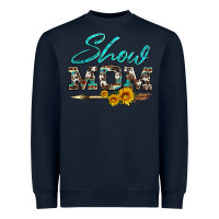 Navy show mom aztec cowhide sunflower and arrow Heavyweight Sweatshirt - Artiststas