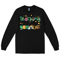 Black teaching lucky charm Long Sleeve Tee - MaliasSmallBusiness