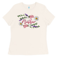 Bone floral mother Ladies Tee - RanaPortraitStore