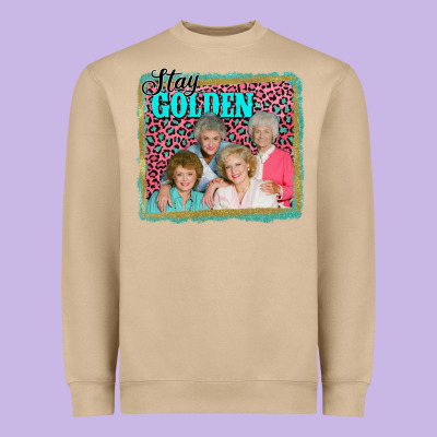 Golden Girls Stay Golden Heavyweight Sweatshirt Designed By Adodesignshop