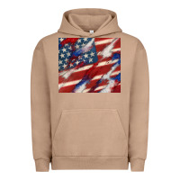 Pigment Burro American flag glitter 4th of july Urban Hoodie - CowGirlArtShop