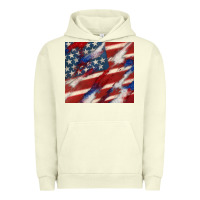 Pigment Pistachio American flag glitter 4th of july Urban Hoodie - CowGirlArtShop