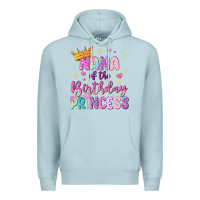 Blue Mist nana of the birthday princess Premium Hoodie - NancyCooperArtShop