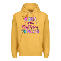 Mustard nana of the birthday princess Premium Hoodie - NancyCooperArtShop