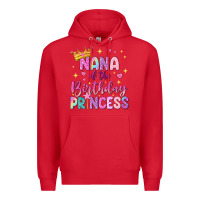 Red nana of the birthday princess Premium Hoodie - NancyCooperArtShop