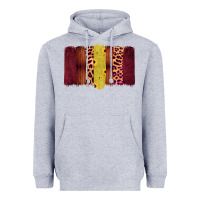 Heather Grey Western Farm Life Brushstrokes Heavyweight Hoodie - Bettercallsaul