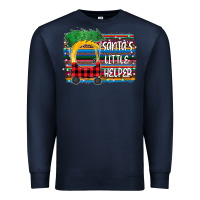 Navy Santas Little helper Premium Sweatshirt - Bettercallsaul