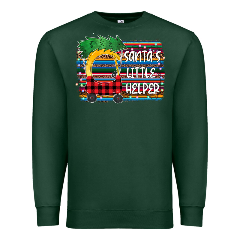 Santas Little Helper Premium Sweatshirt by Bettercallsaul | Teevron