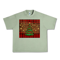 Oil Green Christmas trees Urban Heavy Tee - AdoDesignShop