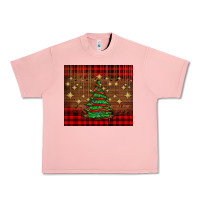 Salmon Christmas trees Urban Heavy Tee - AdoDesignShop