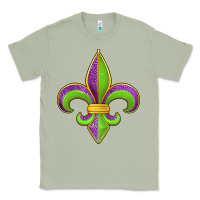 Matcha mardi gras fleur de lis leopard Classic Tee - Jasminsmagicworld