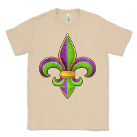 Mushroom mardi gras fleur de lis leopard Classic Tee - Jasminsmagicworld
