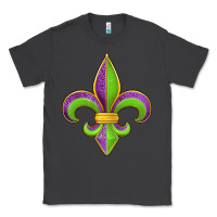 Smoke mardi gras fleur de lis leopard Classic Tee - Jasminsmagicworld