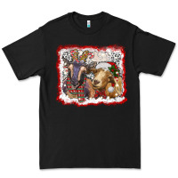 Black christmas goats Premium Tee - RanaPortraitStore