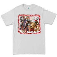Dove Grey christmas goats Premium Tee - RanaPortraitStore