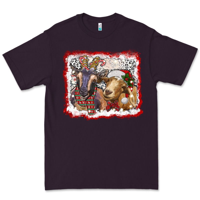 Christmas Goats Premium Tee by RanaPortraitStore | Teevron