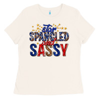 Bone star spangled and sassy billie wilder Ladies Tee - texasbilliewilder