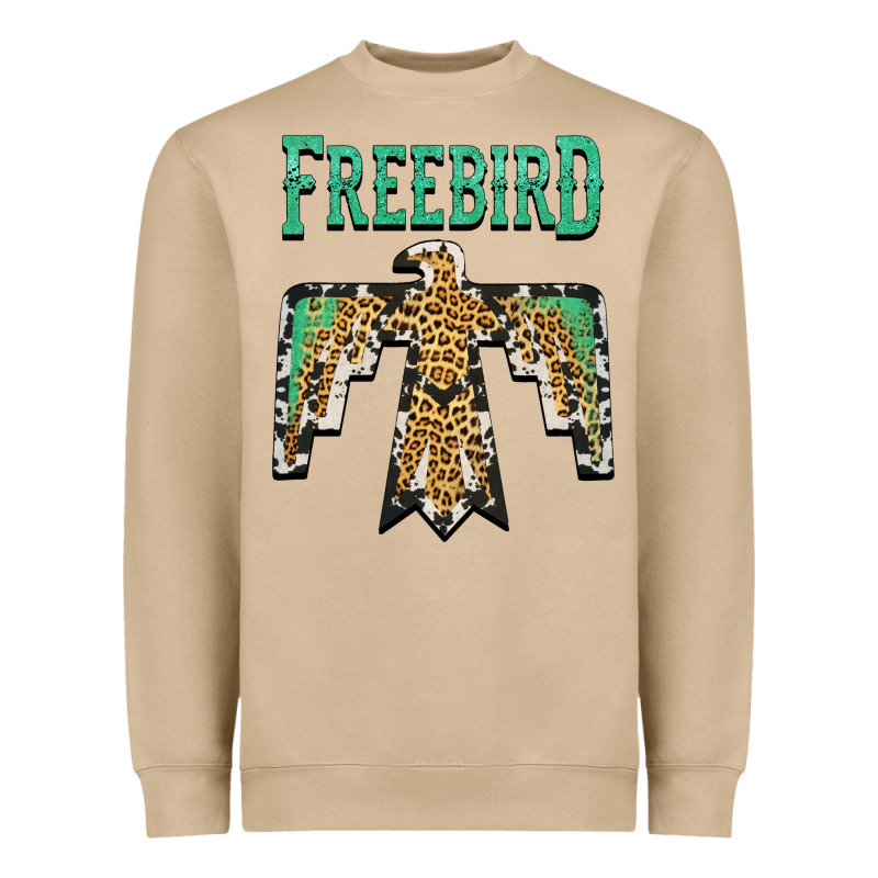 Freebird Native American Heavyweight Sweatshirt by AdoDesignShop | Teevron