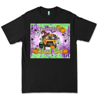 Halloween School Bus Premium Tee | Teevron