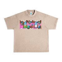 French Oak Western Easter Day Gnomes With Eggs Urban Heavy Tee - Artiststas