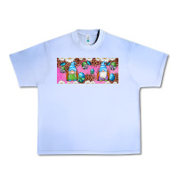 Grape Ice Western Easter Day Gnomes With Eggs Urban Heavy Tee - Artiststas