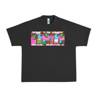 Pigment Black Western Easter Day Gnomes With Eggs Urban Heavy Tee - Artiststas