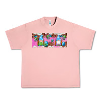 Salmon Western Easter Day Gnomes With Eggs Urban Heavy Tee - Artiststas