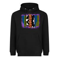 Black Purple Glitter Western Farm Life Brush Strokes Heavyweight Hoodie - Bettercallsaul