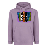 Lavender Purple Glitter Western Farm Life Brush Strokes Heavyweight Hoodie - Bettercallsaul