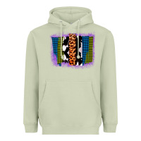 Matcha Purple Glitter Western Farm Life Brush Strokes Heavyweight Hoodie - Bettercallsaul