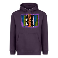 Plum Purple Glitter Western Farm Life Brush Strokes Heavyweight Hoodie - Bettercallsaul