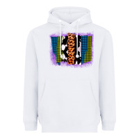 White Purple Glitter Western Farm Life Brush Strokes Heavyweight Hoodie - Bettercallsaul