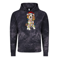 Cloud Black christmas beagle Vintage Hoodie - RanaPortraitStore