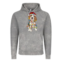 Cloud Rock christmas beagle Vintage Hoodie - RanaPortraitStore