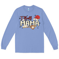 Colony Blue t ball mama baseball Long Sleeve Tee - MaliasSmallBusiness