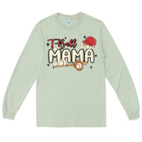 Matcha t ball mama baseball Long Sleeve Tee - MaliasSmallBusiness