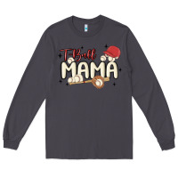Smoke t ball mama baseball Long Sleeve Tee - MaliasSmallBusiness