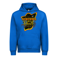 Cobalt Remember your roots Urban Hoodie - HowdyJamesFarm