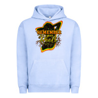 Pigment Grape Ice Remember your roots Urban Hoodie - HowdyJamesFarm