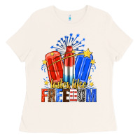 Bone tastes like freedom popsicles billie wilder Ladies Tee - texasbilliewilder