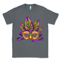 Charcoal Heather mardi gras carnival mask Classic Tee - Jasminsmagicworld